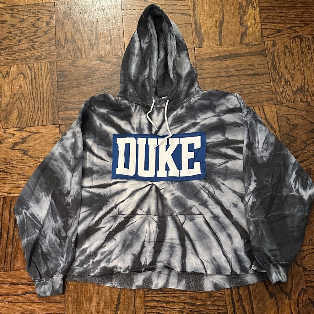 Custom Duke Tie Dye Hoodie